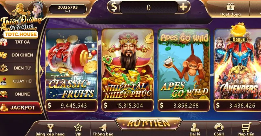 Máy Slot Jackpot lũy tiến với số tiền thưởng khổng lồ